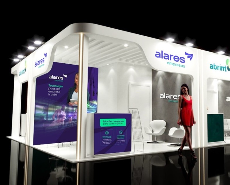 Alares apresenta Soluções Inteligentes na Abrint 2025