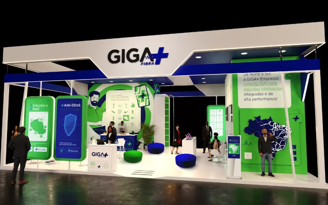 GIGA+ EMPRESAS APRESENTA SOLUÇÕES EM CONECTIVIDADE, INFRA E SEGURANÇA NA ABRINT