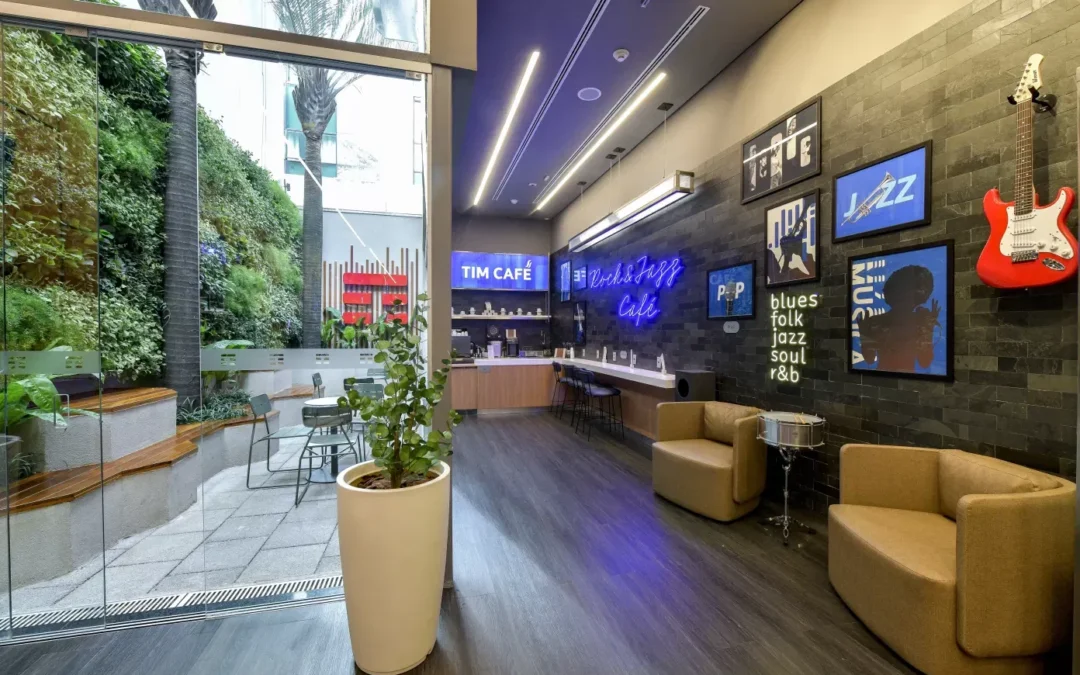 Loja conceito da TIM em São Paulo recebe selo de sustentabilidade