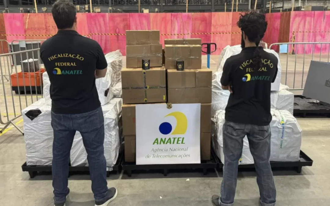 Anatel apreende produtos piratas na Shopee e Amazon após Black Friday