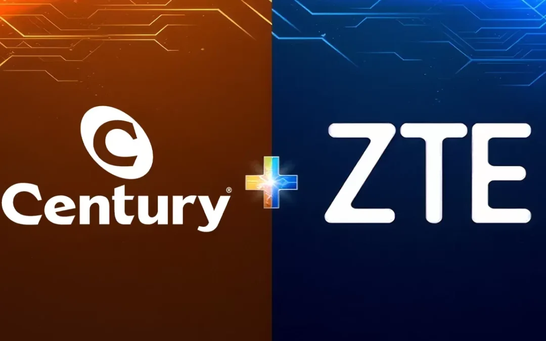 Century anuncia parceria estratégica com ZTE para o mercado de receptores de TV e conteúdos audiovisuais