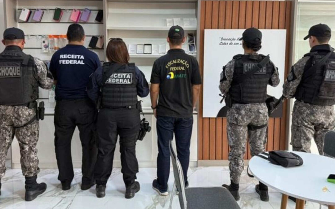 Anatel e RF apreendem R$ 3 mi em eletrônicos irregulares no Maranhão
