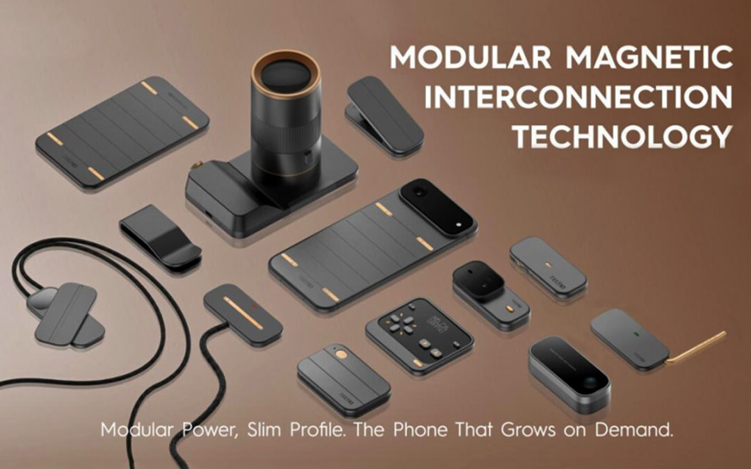 Smartphone modular ultrafino volta à cena em Barcelona